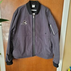 Men's Black Bomber Jacket PROVIDENCE FRIARS (Light Weight)